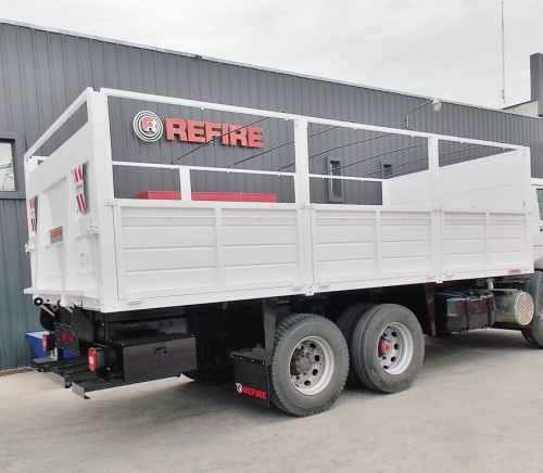 CAJA CON TECHO PARA LONA - REFIRE